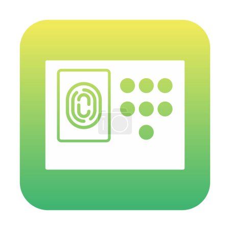 Illustration for Security system icon vector illustration - Royalty Free Image