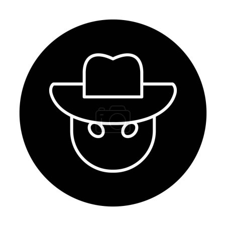 Illustration for Vector illustration of spy icon - Royalty Free Image