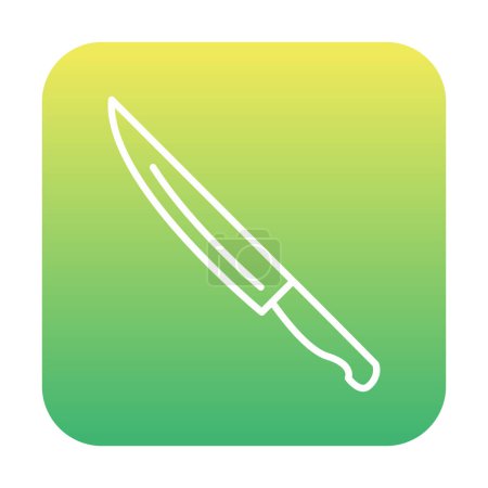 Ilustración de Icono del cuchillo, ilustración del vector - Imagen libre de derechos