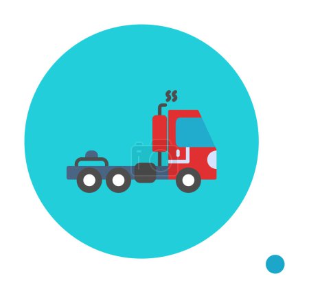 Illustration for Truck icon vector for your web and mobile app design, truck logo concept - Royalty Free Image