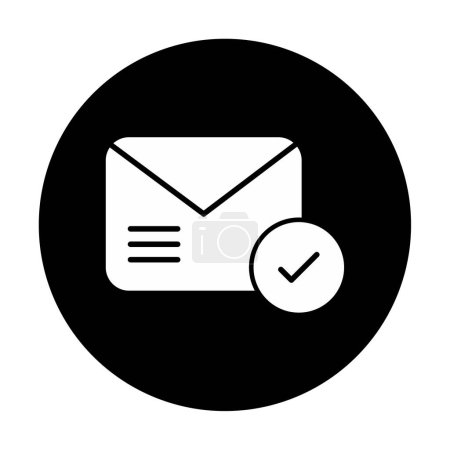 Photo for Email delivered icon vector illustration - Royalty Free Image