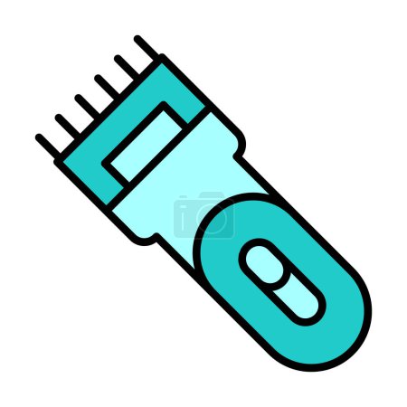Illustration for Electric Shaver icon vector illustration - Royalty Free Image