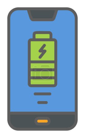 Illustration for Simple Wireless Charger icon, vector illustration - Royalty Free Image