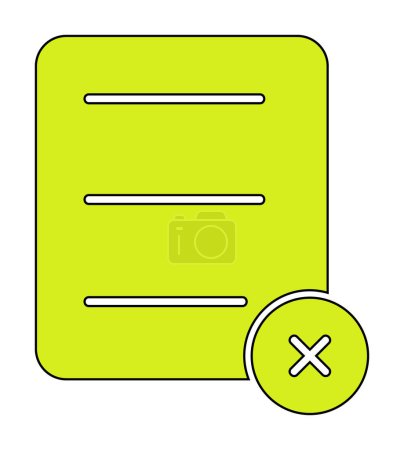 Illustration for File icon, vector illustration simple design - Royalty Free Image