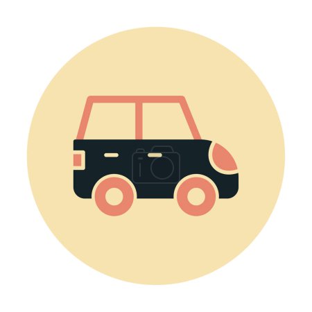 Illustration for Car. web icon simple illustration - Royalty Free Image