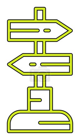 Ilustración de Icono de señal ilustración de vector simple - Imagen libre de derechos