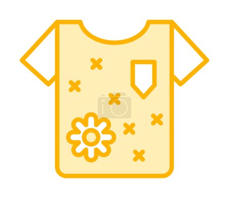 Illustration for Clothes icon, tshirt, vector illustration - Royalty Free Image