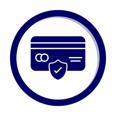 Ilustración de Icono de financiación de pago simple, ilustración vectorial - Imagen libre de derechos