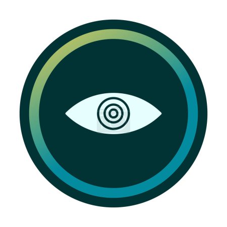 Illustration for Eye icon, vector illustration design - Royalty Free Image