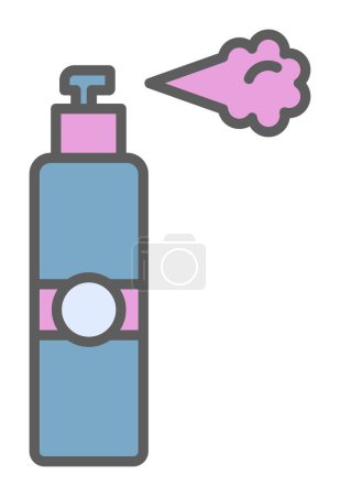 Illustration for Spray icon. Vector concept illustration for design - Royalty Free Image