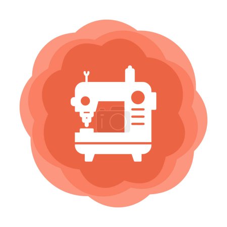 Ilustración de Máquina de coser icono web ilustración - Imagen libre de derechos