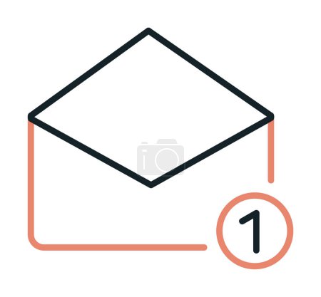 Ilustración de Vector ilustración del icono de correo - Imagen libre de derechos