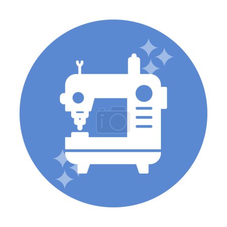 Ilustración de Máquina de coser icono web ilustración - Imagen libre de derechos
