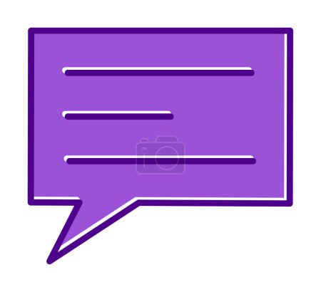 Illustration for Speech bubble icon sign design - Royalty Free Image
