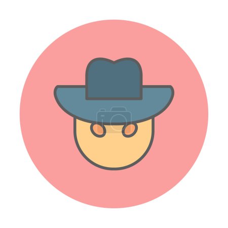 vector illustration of spy icon