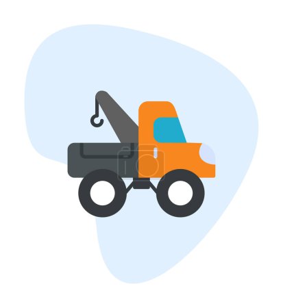 Illustration for Construction crane icon, vector illustration design - Royalty Free Image