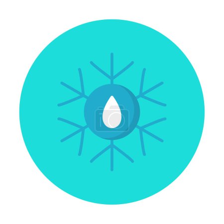 Illustration for Defrost icon vector illustration - Royalty Free Image