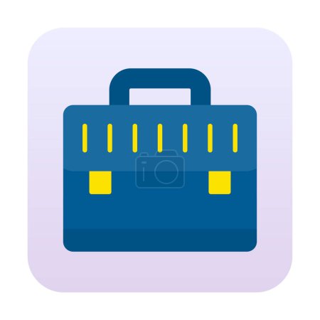 Ilustración de Icono del maletín ilustración web aislada - Imagen libre de derechos
