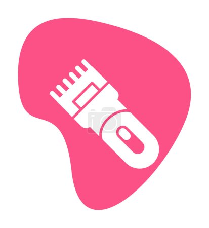 Illustration for Simple Electric Shaver icon, vector illustration - Royalty Free Image