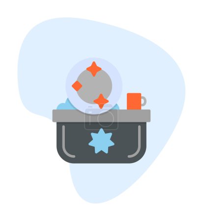 Illustration for Washing Up, clean dishes icon, vector illustration - Royalty Free Image