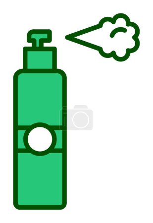 Ilustración de Icono de spray. Ilustración del concepto vectorial para el diseño - Imagen libre de derechos