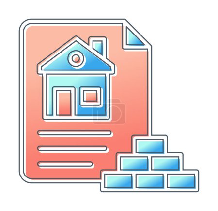 House File web icon, vector illustration 