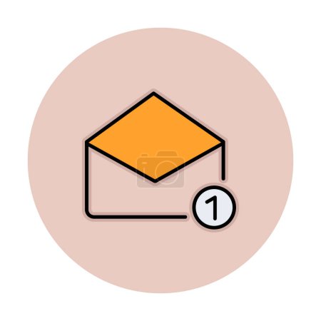 Téléchargez les illustrations : Icône enveloppe. lettre mail symbole. enveloppe de lettre. conception de lettre. - en licence libre de droit