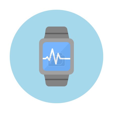 Illustration for Vector illustration of watch icon - Royalty Free Image