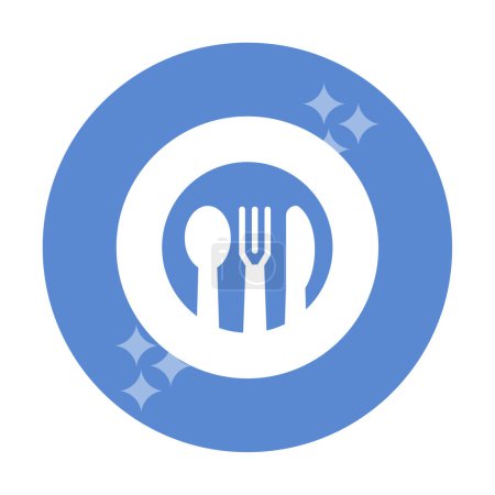 Photo for Vector illustration of modern Cutlery icons - Royalty Free Image