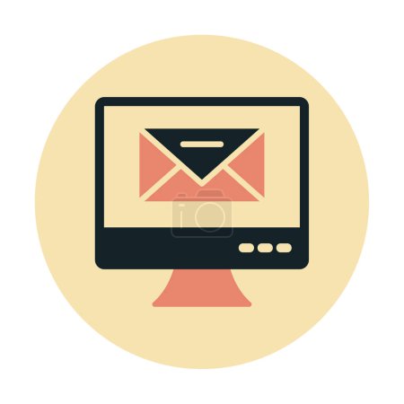 Illustration for Simple Email icon, vector illustration - Royalty Free Image