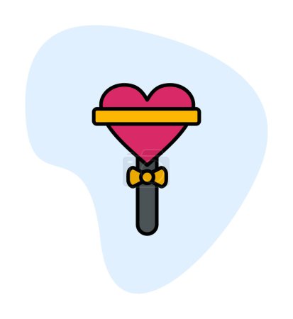 Ilustración de Ilustración vector lollipop sobre fondo blanco - Imagen libre de derechos