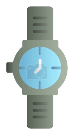 Illustration for Wristwatch. web icon simple design - Royalty Free Image
