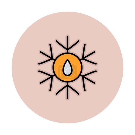 illustration vectorielle d'icône de dégivrage
