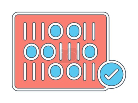 Endpoint icon vector illustration