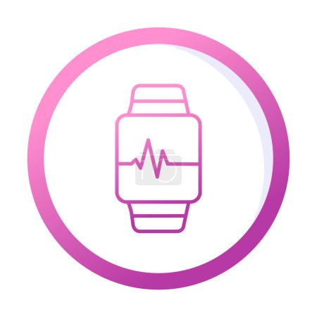 Photo for Vector illustration of watch icon - Royalty Free Image