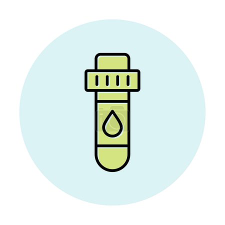 Blood Test web icon, vector illustration