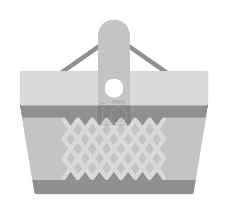 Illustration for Basket icon, vector illustration - Royalty Free Image
