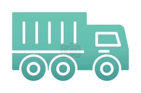 Illustration for Truck icon, vector illustration - Royalty Free Image