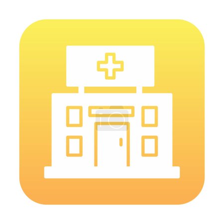Téléchargez les photos : Illustration vectorielle de conception icône hôpital - en image libre de droit