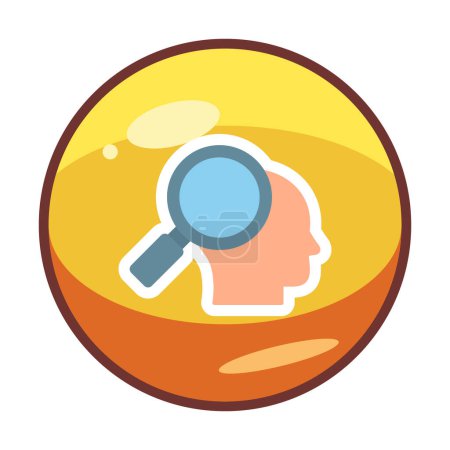 Illustration for Research icon, vector illustration - Royalty Free Image