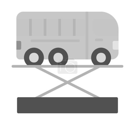 Ilustración de Bus Jack. icono web ilustración simple - Imagen libre de derechos