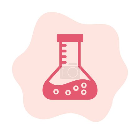 Photo for Flask icon. laboratory equipment. vector illustration. - Royalty Free Image