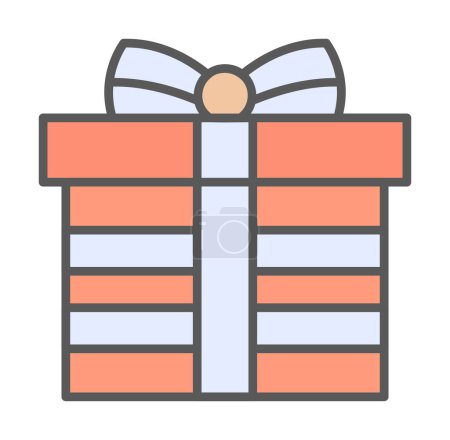 Illustration for Gift box isolated icon vector illustration design - Royalty Free Image