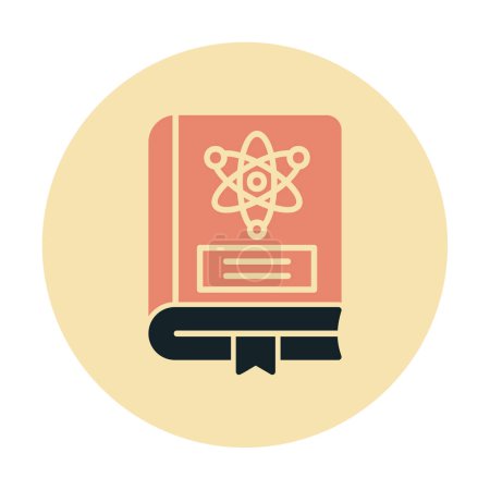 Photo for Physics Book vector illustration, icon element background - Royalty Free Image