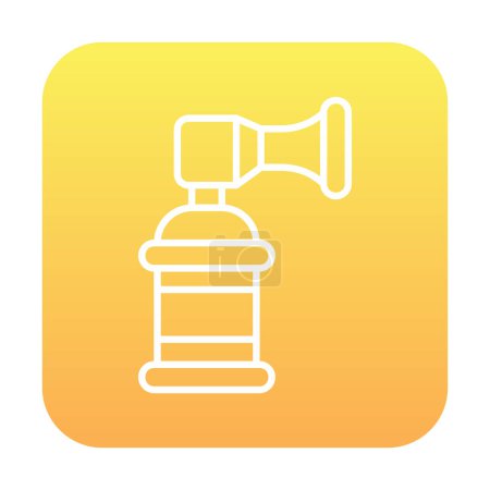Illustration for Vector illustration of air horn icon - Royalty Free Image