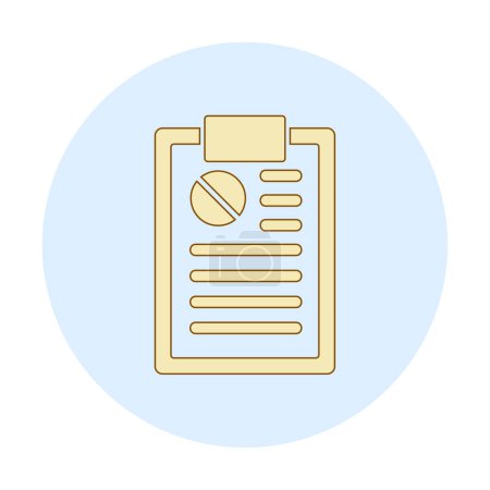 Illustration for Simple Petition icon, vector illustration - Royalty Free Image