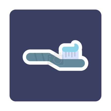 Illustration for Toothbrush   icon element vector illustration - Royalty Free Image