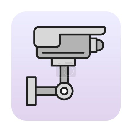 Photo for Vector illustration of Cctv Camera - Royalty Free Image