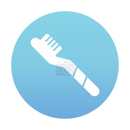 Illustration for Toothbrush   icon vector illustration design - Royalty Free Image