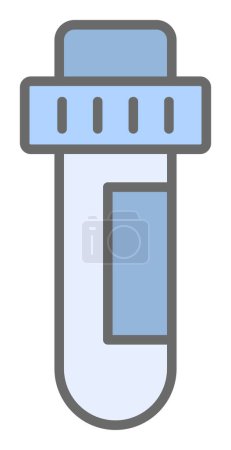 Illustration for Vector illustration of modern education icon. Test Tube - Royalty Free Image